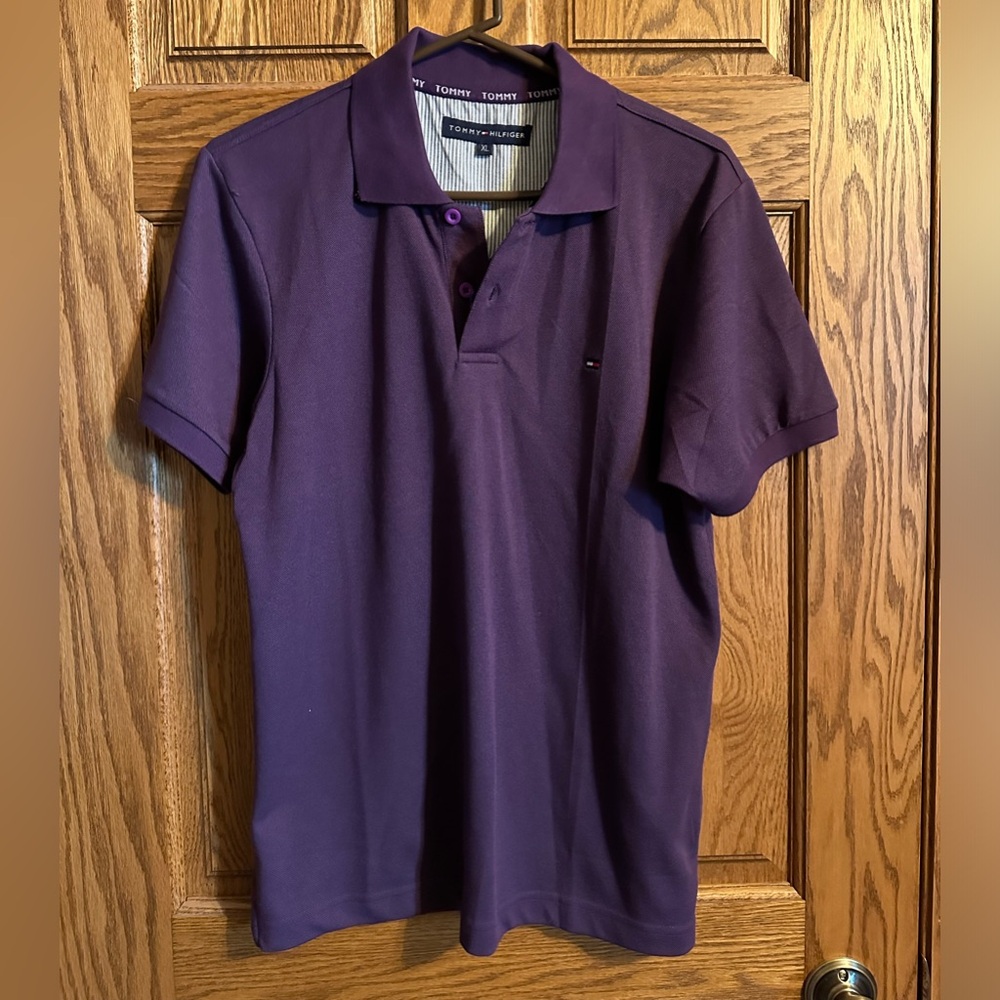Tommy Hilfiger Purple Women’s Polo Shirt XL